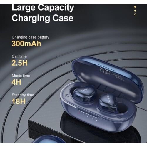KUULAA TWS true wireless bluetooth headset in-ear bluetooth 5.0 noise canceling headset