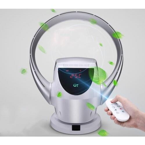 8 Gear New Remote Control Super Silent Leafless Fan Floor Wall Mounted Fans Office Desk Type Best Sellers Home Portable Fan