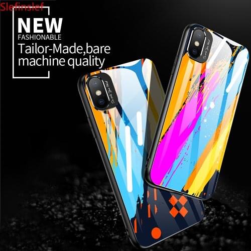Tempered Glass Phone Cover For iPhone 11 Pro Max Xs Max XS XR X Case Metal Lens Aashion Phone Cover For iPhone 8 7 Plus Case