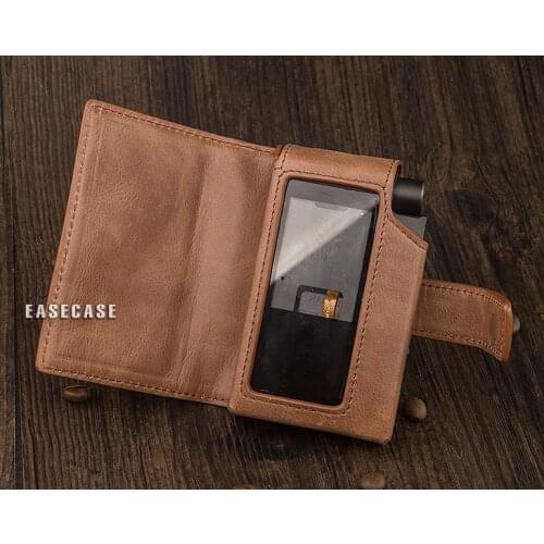 E4 Custom-Made Genuine Leather case for HIFIMAN R2R2000