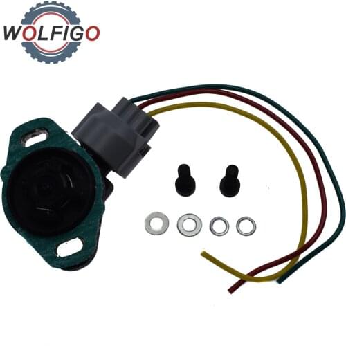 WOLFIGO TPS Throttle Position Sensor for Honda Accord CRX Civic CR-V Prelude Acura Integra 16400-P06-A11 06164PM5A02 6911753