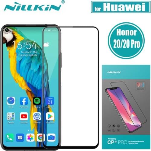 Huawei Honor 20 Pro Tempered Glass Screen Protector Nillkin CP+Pro Full Cover Glass Film for Huawei Honor 20 20S Nova 5T