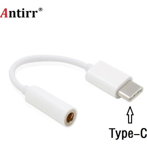 1PCS USB Type C To 3.5mm Earphone Cable USB-C Male 3.5MM AUX Audio Jack Adapter Type-C 3.5 Converter For Smart Phone Earphone