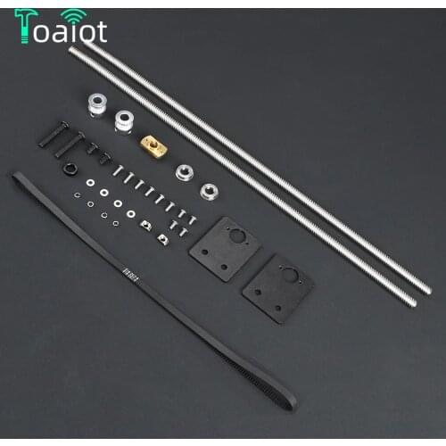 Toaiot BLV MGN Cube Ender 3 Pro upgrade kit 3D Printer Part Dual Z axis Upgrade Kit Dual Z Tension Pulley Set Dual Z axis