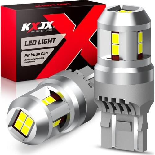 KXJX 2pcs 7440 led bulb reverse lights,12V 3030SMD T20 LED 7443 W21/5W Led Backup Lights signal lights for 2012 honda accord