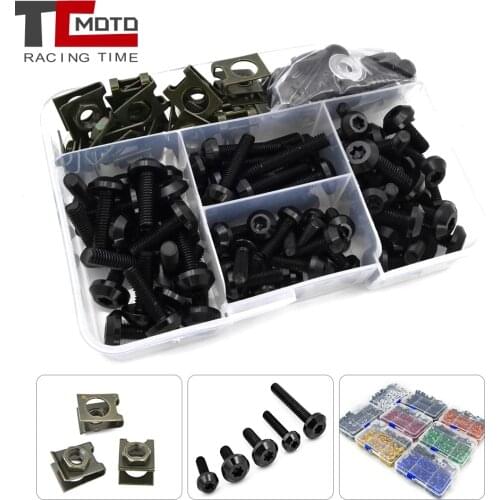 Motorcycle Windscreen Body Fairing Bolts Windshield Fastener Clips Screws for Yamaha YZF R1 R3 R6 R25 MT03 MT25 MT09 MT07