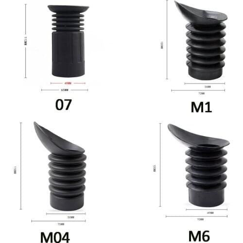 Hunting Flexible Rifle Scope Ocular Rubber Recoil Cover Eye Cup Eyepiece Protector Eyeshade 39-45mm Anti Impact