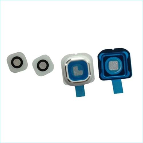 1 Piece Original New Replacement Camera Glass Lens Cover For Samsung Galaxy S6 edge G925F G925P 3M Adhesive Sticker Glass lens