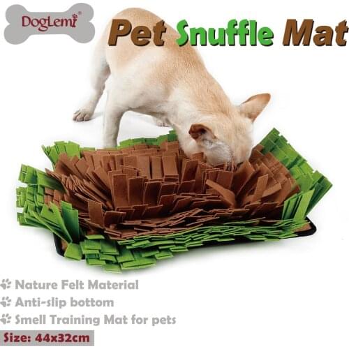 Pet Snuffle Mat Dog Smell Training Mat Stress Release Nosework Blanket