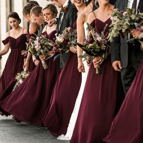 Bridesmaid Wedding Party Guest Dresses 2020 Womans Evening Formal Night Long Dress Gown