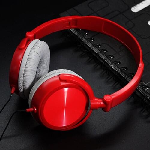 Wired Foldable Headphones With Microphone Over Ear Headsets kids gift Music Stereo Earphone For iPhone Xiaomi Sony Huawei phone