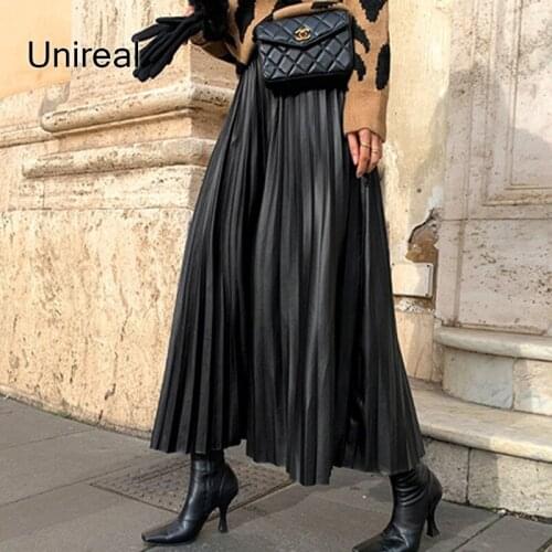 Женские юбки с высокой талией Unireal China At AliExpress