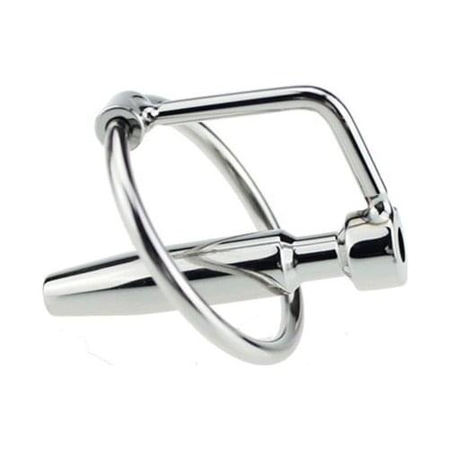 45*8mm Stainless Steel Catheter Sounds Urethral Penis Plug Sounding Sex Toy Sound Male Urethra Masturbation Male Chastity Device
