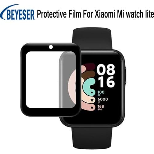 High Quality Protective Film For Xiaomi Mi watch lite/Redmi watch 3D Curved Edge Film Full Screen Scratch Proof Film