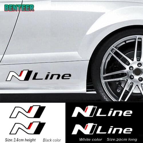 2pcs /lot car sticker For Hyundai i10 i20 i30 i40 ix35 TUCSON Elantra SONATA GENESIS