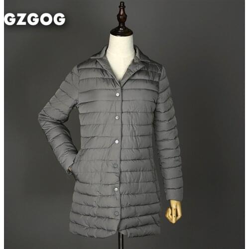 2020 fashion Women Winter Long Padded Clothing Female Down Cotton Jacket Slim Parkas Ladies Coats Plus Size XL Coat Mujer