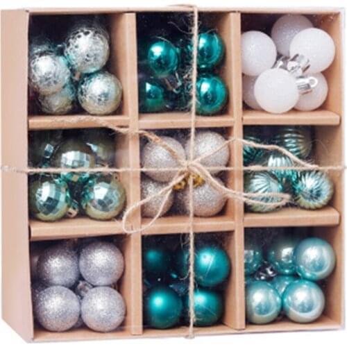 99pcs 3cm Creative Christmas Ball Baubles Decoration Xmas Tree Hanging Ornament Supplies For Wedding New Year Gift Pendant