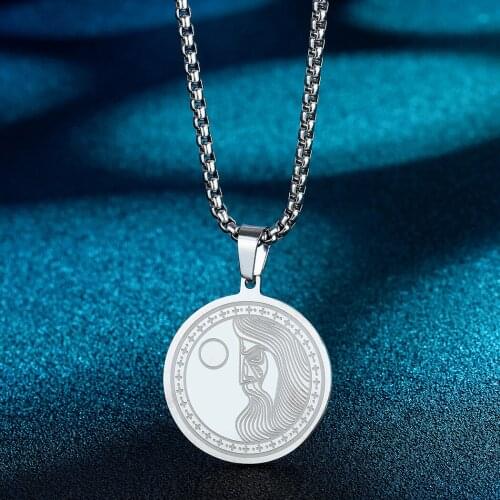 Chandle Sun Odin amulet, necklace Vikings