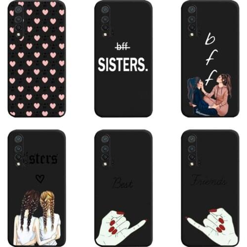 Best Friends Forever BFF Phone Case For Huawei Nova 6se 7 7pro 7se honor 7A 8A 7C 9C Play