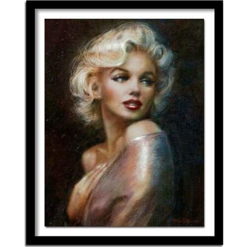DIY diamond embroidery Marilyn Monroe 5D Diamond painting Cross Stitch full square Rhinestone home decoration gift
