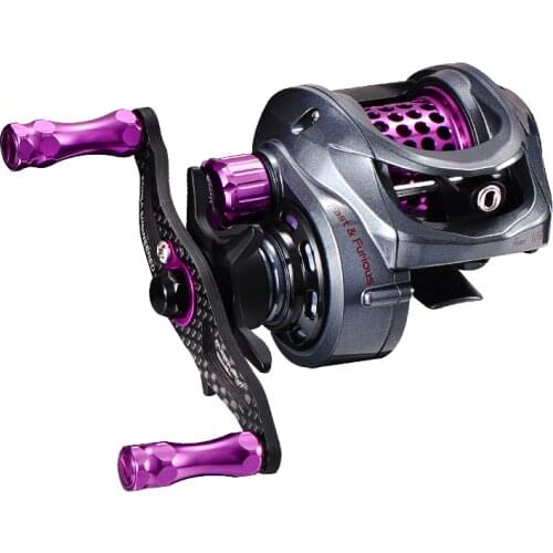 FISHBAND Power Wind Low profile Fishing reel shallwo spool Carbon Body Max drag 4.5KG