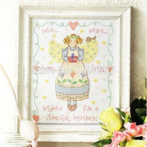 Fishxx Cross-Stitch Crazy149-3 portrait [Angel girl] 11ct kit