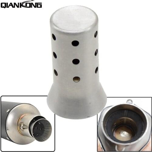 51mm DB Killer Silencer Exhaust Pipe Muffler Noise Sound Eliminator For Honda YAMAHA Kawasaki Suzuki BMW With Stainless Steel