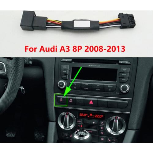 For Audi A3 8P 2008 2009 2010 2011 2012 2013 Car Automatic Stop Start Engine System Off Closer Device Control Sensor Plug Cable