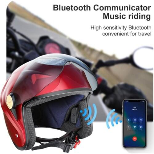 Solar Power Smart Bluetooth Summer Cooling Fan Cycling Motorcycle Helmet Cap