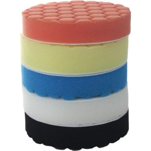 Quality 5inch (125mm) Polishing Pad kit For Car Polisher Pack of 5Pcs