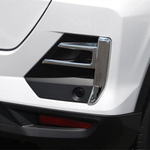 For Toyota Raize A200 2020 2021 Rear Fog Light Lamp Sticker Cover Trim Car Exterior Accessories Rear Reflector Garnish