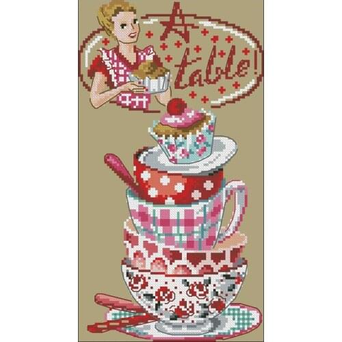 Genuine Product Egypt Long-staple Cotton Self-Made No Needlecross stitch kits Magazine-Moms Dessert