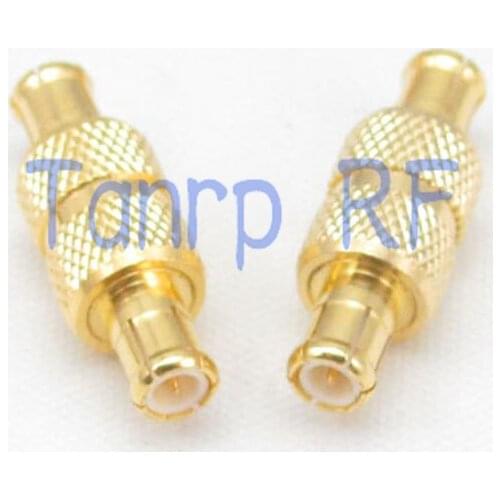 Wholesale MCX male plug to MCX male plug Straight RF connector Adapter
