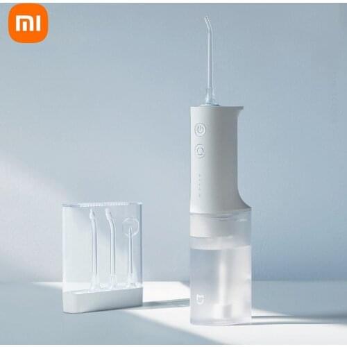 Xiaomi Mijia MEO701 Portable Oral Irrigator Dental Irrigator Teeth Water Flosser bucal tooth Cleaner waterpulse 200ML 1400/min
