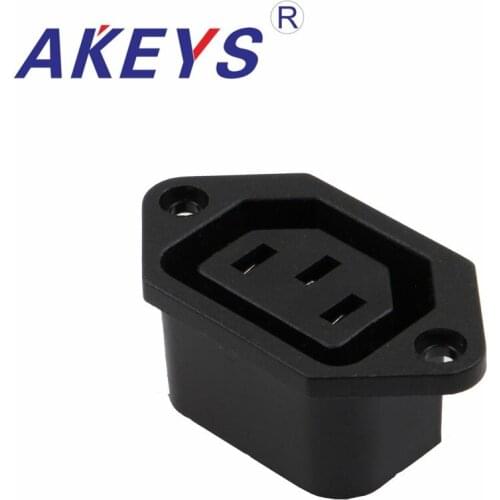 10 PCS AC-202 SS-130A 10A250V DB appliance socket AC power socket switch with ears