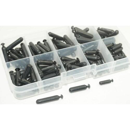 Savage Gear Glass Rattles S/M/L 120-Pack Fishing Lure for soft rubber Softbaits