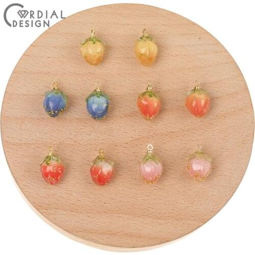 Cordial Design 50Pcs 9*15MM Earrings Findings & Components/Charms/Flower Shape/Jewelry Accessories/Pendant/Hand Made/DIY Making