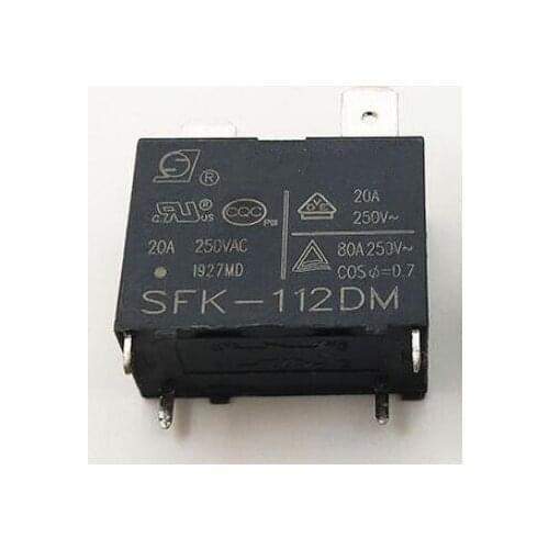 50pcs Relay SFK-112DM 12VDC 20A 250VAC 4pins