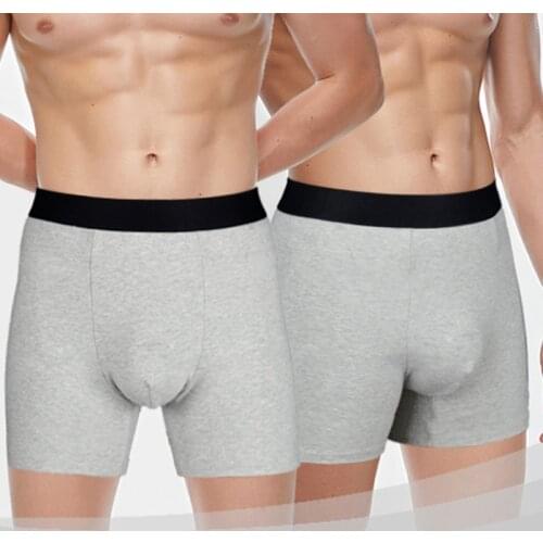 Men Underwear Boxer Man Under Wear Breathable Solid Boxershorts Men Boxers Underpants Boxer