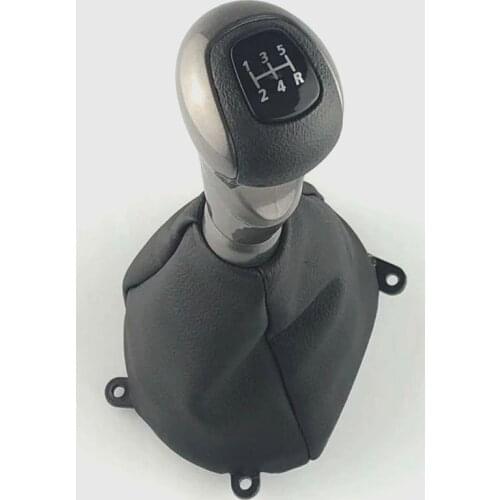 5/6 Speed Car Gear Shift Knob Boot Cover For Honda Civic DX EX LX Model 2006-2011 Shifting Ball Shifter Lever Accessories