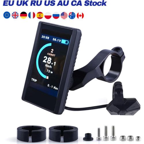 E-bike LCD 850C Display Computer Controller For Bafang BBS01B BBS02B BBSHD Kits 24V/36V/48V/60V E-Bike Parts Electric Bicycle