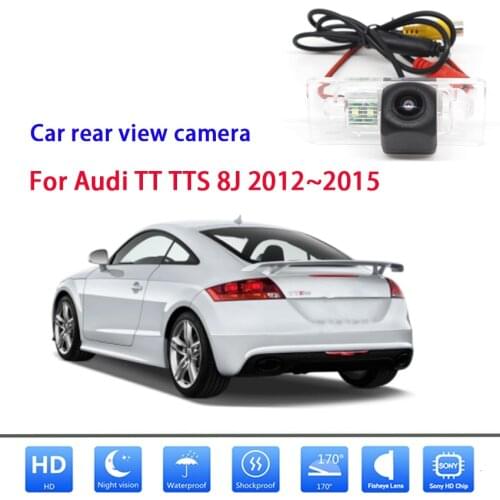For Audi TT TTS 8J 2012~2015 CCD HD night vision waterproof high quality parking lot camera rear view camera