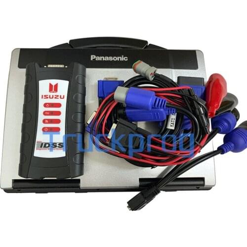 For ISUZU IDSS III for Isuzu IDSS G-IDSS E-IDSS Diesel engine Truck excavator EURO6/5 Diagnostic tool+CF52 Laptop