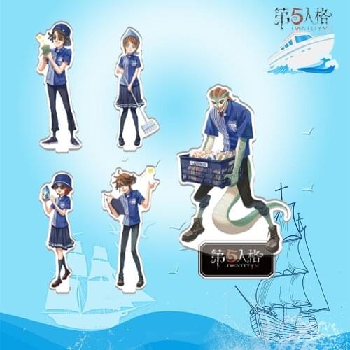 Game Anime Identity V Helena Adams Tracy Reznik Emma Woods Acrylic Stand Model Plate Desk Decor Sailor Series Cosplay 15CM