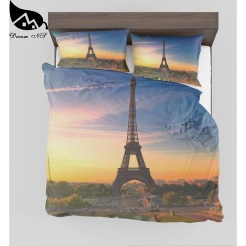 Dream NS Modern Landscape Bedding Set 3D Printing Sheets Pillowcase Home Textiles Stylish Modern Super Soft Bedding Set