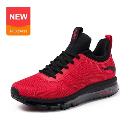 ONEMIX Men Sneakers Running Shoes Fashion Lace Up Sports Shoes Male Outdoor Tennis Shoes Trainers Footwear For Walking Jogging