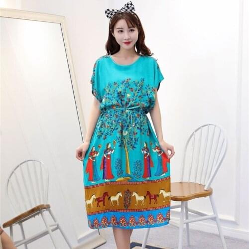 Свободные летние платья MENGLAIQIAN China At AliExpress