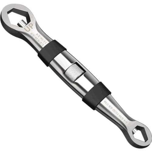 Multi Functional 23-IN-1 Adjustable Universal Pocket Wrench 1/4-inch to 3/4-inch