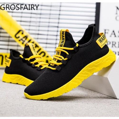 Mens Casual Shoes Sports Shoes Summer Mesh Fabric Lace-up Lightweight and Comfortable Walking Shoes Plus 2021 New Mesh Men