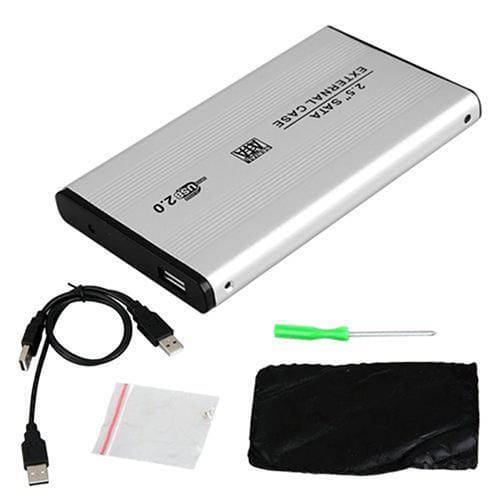 Portable USB 2.0 HDD Enclosure SATA Case 2.5 Inch Mobile External Hard Disk Drive HDD Enclosure внешний жесткий диск